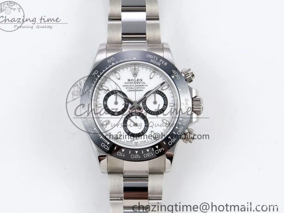 0212 FreshLook Daytona 116500 JDF 1:1 Best Edition 904L Steel White Dial on SS Bracelet A 1338